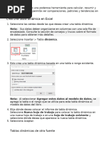 Tablas Dinamicas