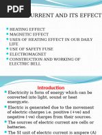 Ch 14 Electric Current and Its Effects 1