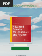 [Ebooks PDF] download Advanced Calculus for Economics and Finance: Theory and Methods 1st Edition Giulio Bottazzi full chapters