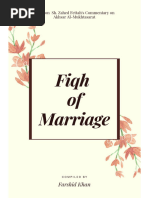 Fiqh of Marriage (Unrevised)