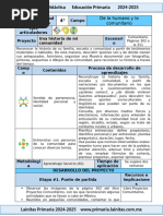 4to Grado Enero - 07 Una Historia de Mi Comunidad (2024-2025)