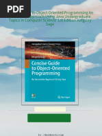 Complete Download Concise Guide to Object Oriented Programming An Accessible Approach Using Java Undergraduate Topics in Computer Science  1st Edition Kingsley Sage PDF All Chapters