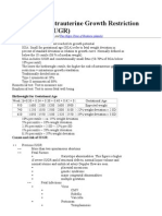 Intrauterine Growth Restriction