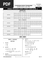 1401 JEE Main Enthusiast Leader Achiever Score-I HS