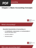 Ch 1 - Basic Accounting Concepts