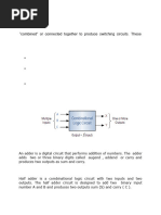 Combinational_circuits(Adder,Mux,Encoder,Decoder,Demux) CA