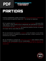 Tipos de Partidas