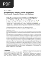 Systematic Review and Meta-Analysis of Congenital Toxoplasmosis Diagnosis