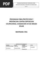 PROGRAMA RADIACIÓN UV-B...MEJORADO....12.04.18