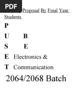 Training Proposal