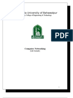 The Islamia University of Bahawalpur: Computer Networking