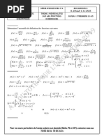 TD Serie n°4 Fonctions Numériques renf 1iere C