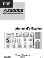 Korg Ax3000b Mode d Emploi Fr 37120(1)