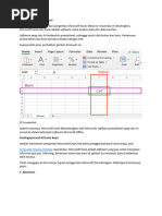 Pengertian Microsoft Excel