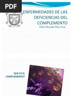 Enfermedades de Las Deficiencias Del Complemento