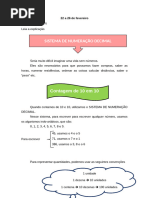 Atividades de Matemática 22 a 26 de fevereiro