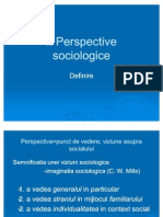 Perspective Sociologice