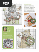 Little Kitties Cross Stitch Pattern