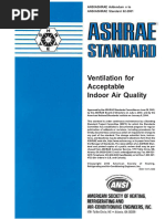 ASHRAE VENT RATES