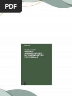 Download Full (Ebook) Uniform Approximations by Trigonometric Polynomials by Alexander I. Stepanets ISBN 9783110926033, 3110926032 PDF All Chapters