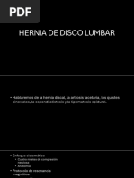 HERNIA DE DISCO LUMBAR