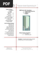 Pressure Vessel Engineering LTD.: Design Conditions