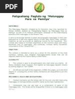 Paligsahang Pagluto NG Malunggay para Sa Pamilya Mechanics