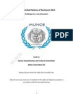 Model United Nations of Bucharest 2012: Challenges For A New Generation