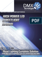 DMX High Power LED Streetlight User Manual