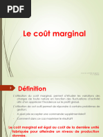 CH5Coût Marginal