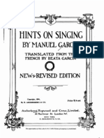 Hints On Singing-Manuel Garcia