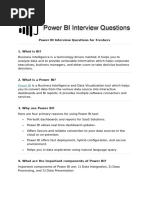 Power BI Interview Questions for Freshers