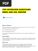 SQL and DBMS 