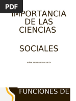 funciones de las ciencias sociales aplicadas