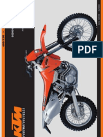 Manuale KTM EXC 520 - 2001