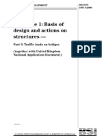 Eurocode 1.3 Basis of Design and Actions On Structures