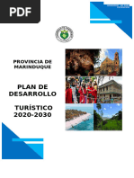 Borrador del Plan de Turismo de Marinduque 2020-2030