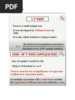 Inferential Statistics