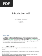 basics of R