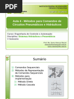 Aula 4 - Métodos Para Comandos de Circuitos Pneumáticos e Hidráulicos