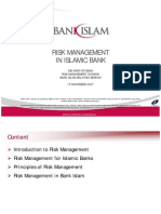 Risk MGMT in IB-Bank Islam