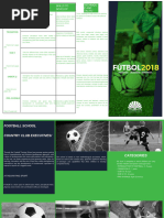 football brochure