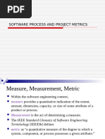 M 3 3.1 Software Metrics LOC FPA