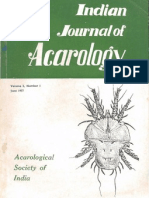 Indian Journal of Acarology Vol2