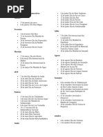 Guarani - Festas e Datas Comemorativas