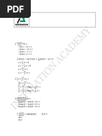 Integrals Objective Question Bank 2024