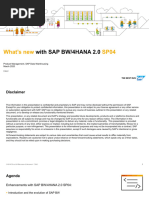 What´s new with SAP BW_4HANA 2.0 SP04