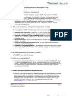 Cbap Certification Preparation Faqs: (Babok®) That Is Designed To Objectively Assess and Measure Business Analysis