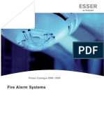 Fire Alarm Systems: Product Catalogue 2008 / 2009