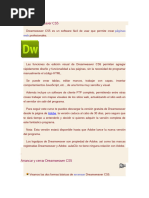 Qué es Dreamweaver CS5